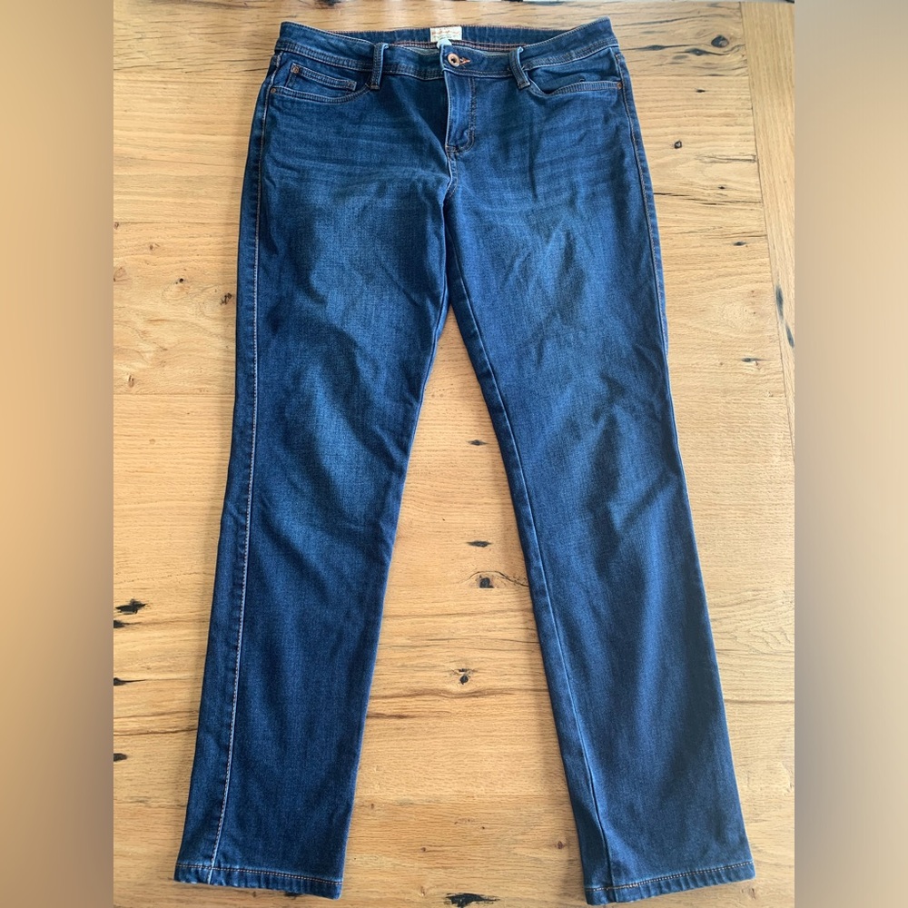 Weatherproof Vintage Jeans Denim Pants Blue Slim Straight Fit Women’s 8 Prelove‎